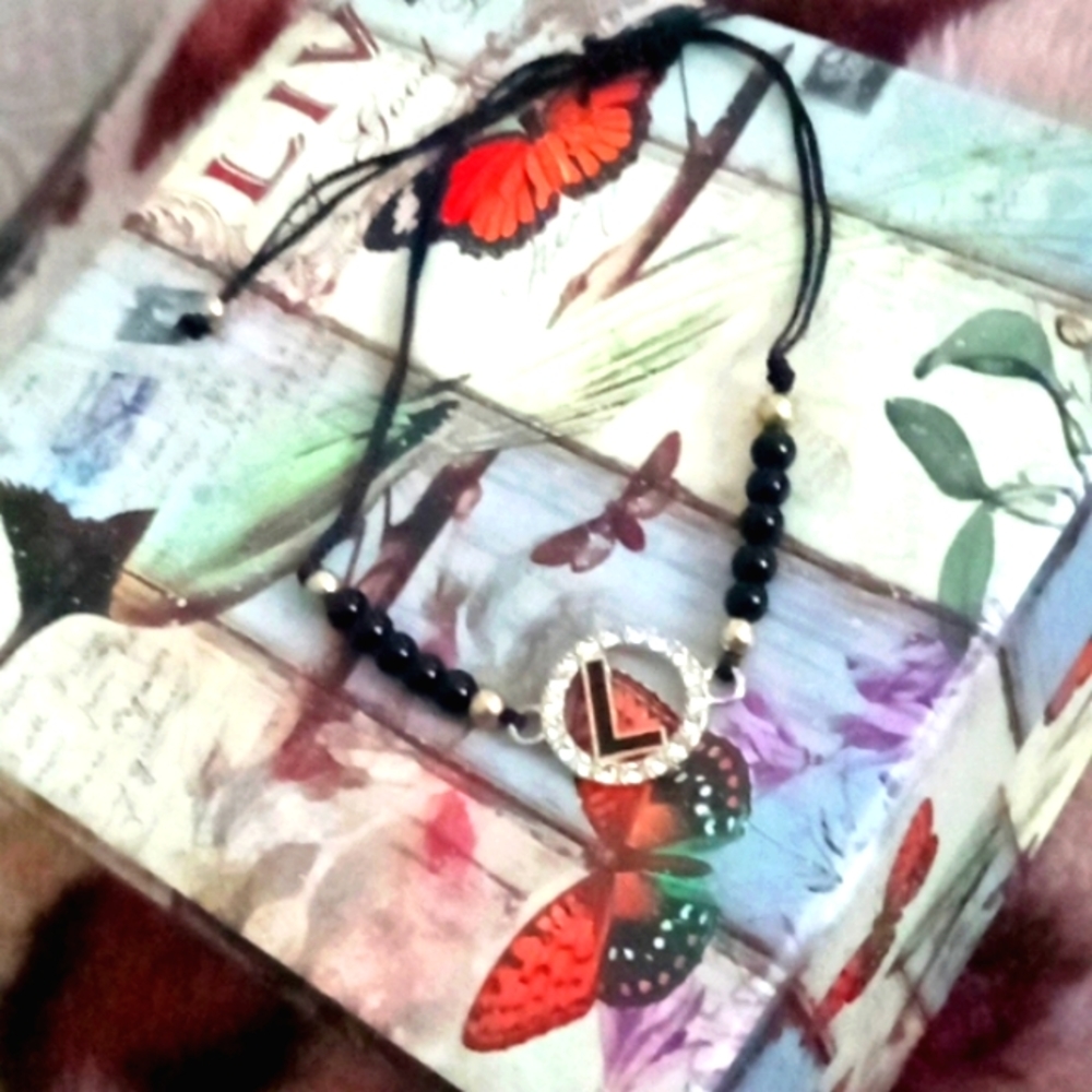 adjustable thread bracelet L - Picture 3 of 6